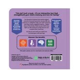 back of Where’s My Family? Baby Photo Book | Peek-A-Photo